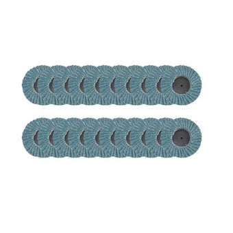 compare product 20x 2 inch (50mm) Quick Change Zirconia Flap Discs Suitable For Metal Sanding
