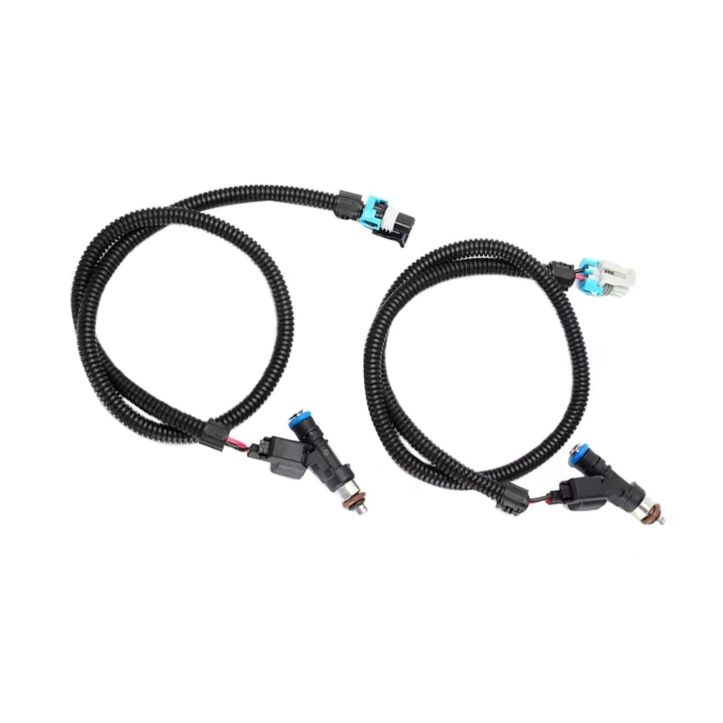 2x Fuel Injector Harness Set Suitable For Polaris Ranger XP 800 / Ranger Crew / RZR 800 2010-2017 OEM 1204318 1204319 0280158197