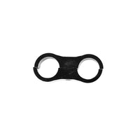 10x AN6 6AN AN-6 Nylon Braided Stainless Steel Fuel Oil Line Hose Separator Clamp