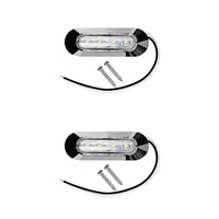 10x LED Clearance Side Marker Lights Suitable For Truck Trailer Caravan Amber & Red