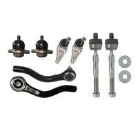 8x Steering Rack Tie Rod Ends With Ball Joints Suitable For Mitsubishi Pajero NM
