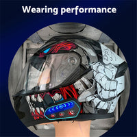 Bluetooth 5.0 Wireless Motorcycle Helmet Headset Intercom Motorbike Headphone Suitable For All Helmets