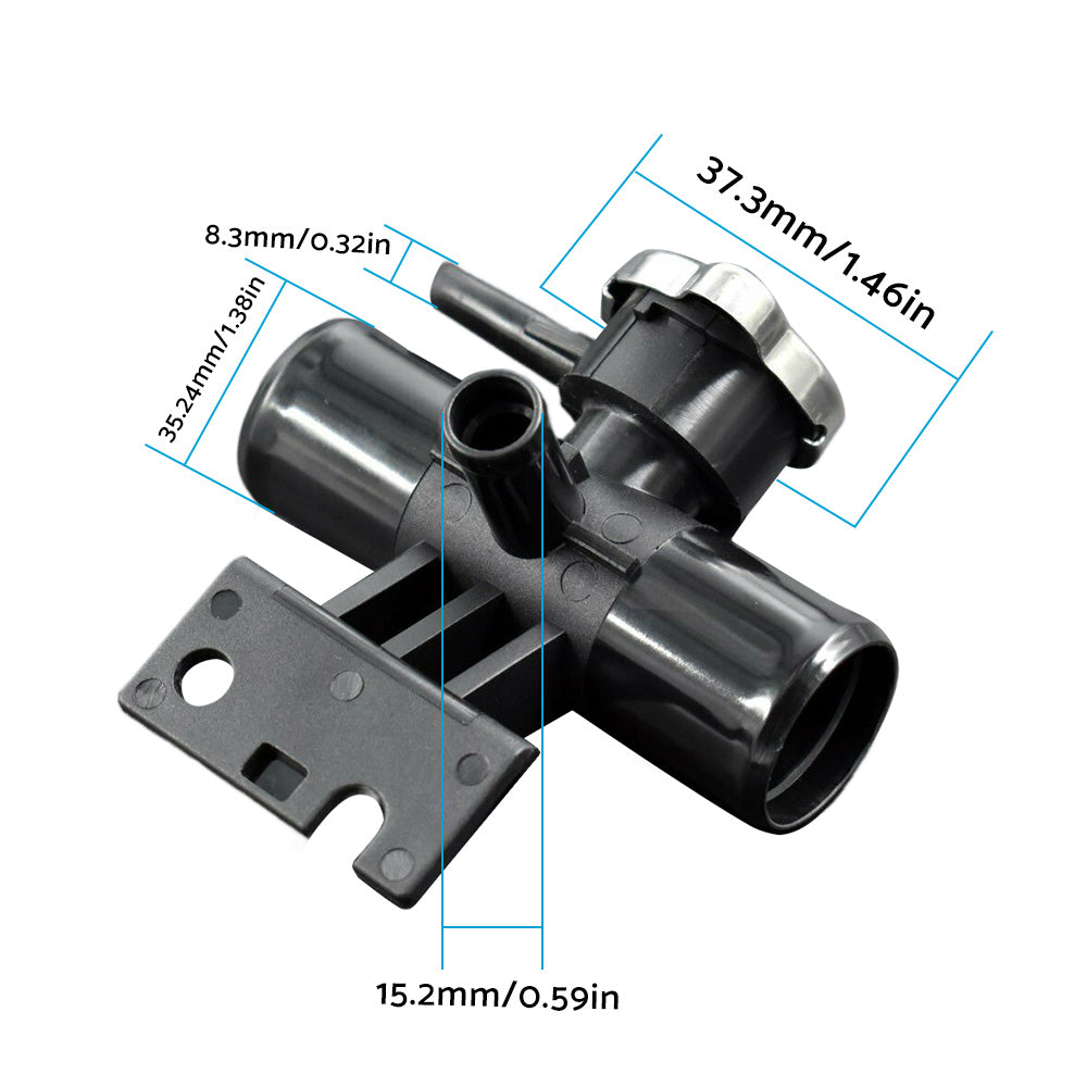 Radiator Coolant Filler Neck With Cap Suitable For Mitsubishi Lancer / Outlander Sport