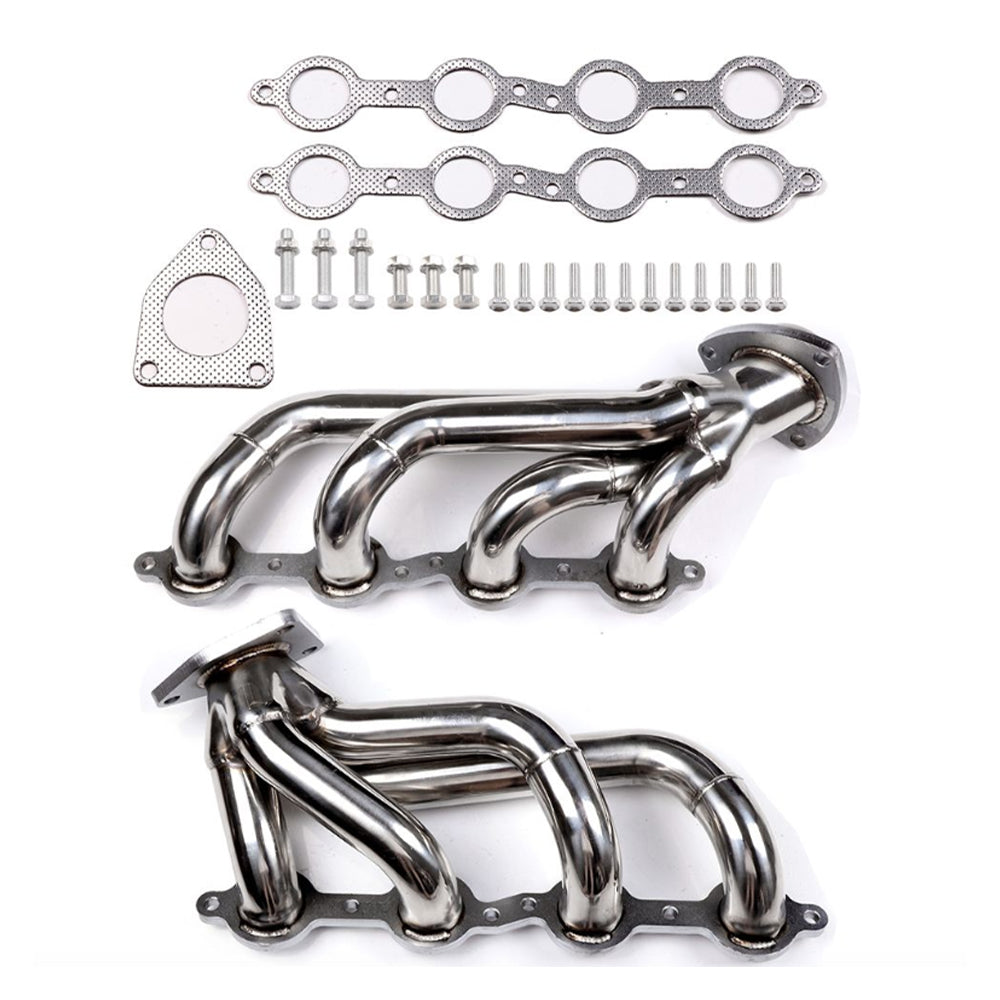 Exhaust Header Suitable For GMC Yukon Sierra 1999¡§C2001 4.8L 5.3L 2WD 4WD EH28035