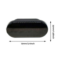 2x Dynamic LED Side Indicator Black Smoke Turning Signal Light Suitable For Ford Seat VW