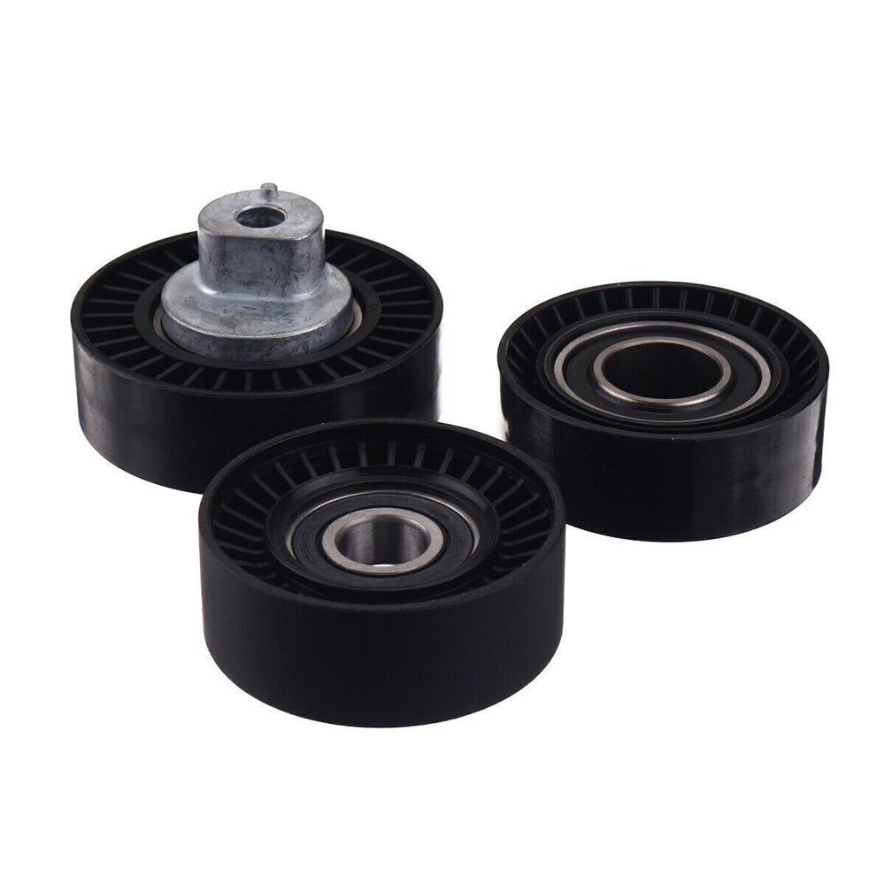 Belt Tensioner Pulley Drive Belt Kit Suitable For BMW E46 E39 E38 X5 E53 Z3 E36