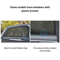 {{ Magnetic Mesh Sun Blind Shades Suitable for Suitable for Toyota Hilux SR5 15-25 }} - Buy Car Parts Online at {{ Kaka Auto Parts }}.