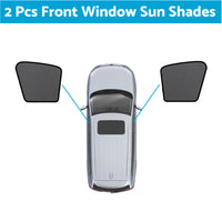 {{ Magnetic Mesh Sun Blind Shades Suitable for Audi Q5 8R 2009–2016 On Front Rear }} - Buy Car Parts Online at {{ Kaka Auto Parts }}.