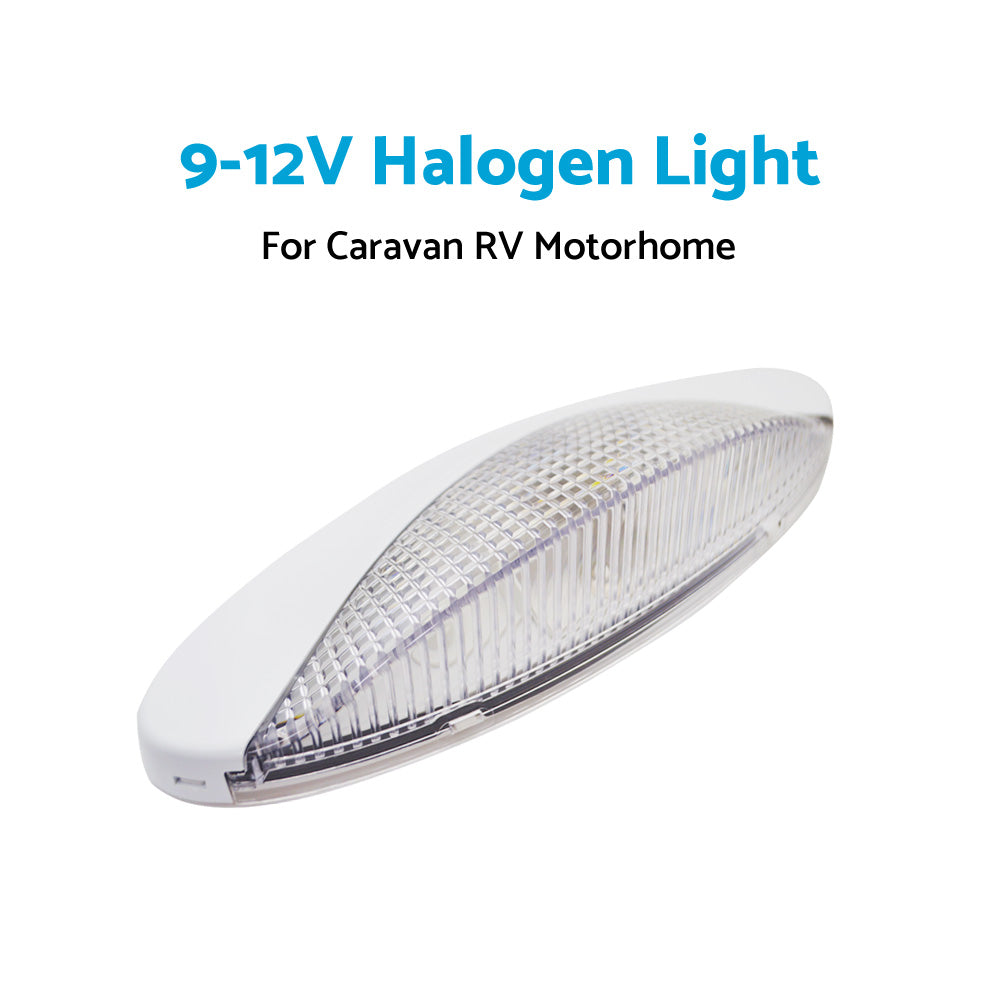 Caravan Halogen Light Lamp for Caravan RV Motorhome Awning Light  9-12V