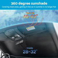 {{ Windshield Sunshade UV Protection Suitable For Hyundai Venue 2019-2025 QX G4FG }} - Buy Car Parts Online at {{ Kaka Auto Parts }}.
