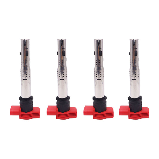 4x Ignition Coils Suitable For VW Golf / Jetta MK5 MK6 / Audi A4 A5 2.0 FSI TSI 3.2 V6 V8 Engines