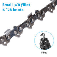 3x 16in Chain Suitable For Milwaukee M18 FUEL 18V 405mm Chainsaw Kit M18FCHS-121B