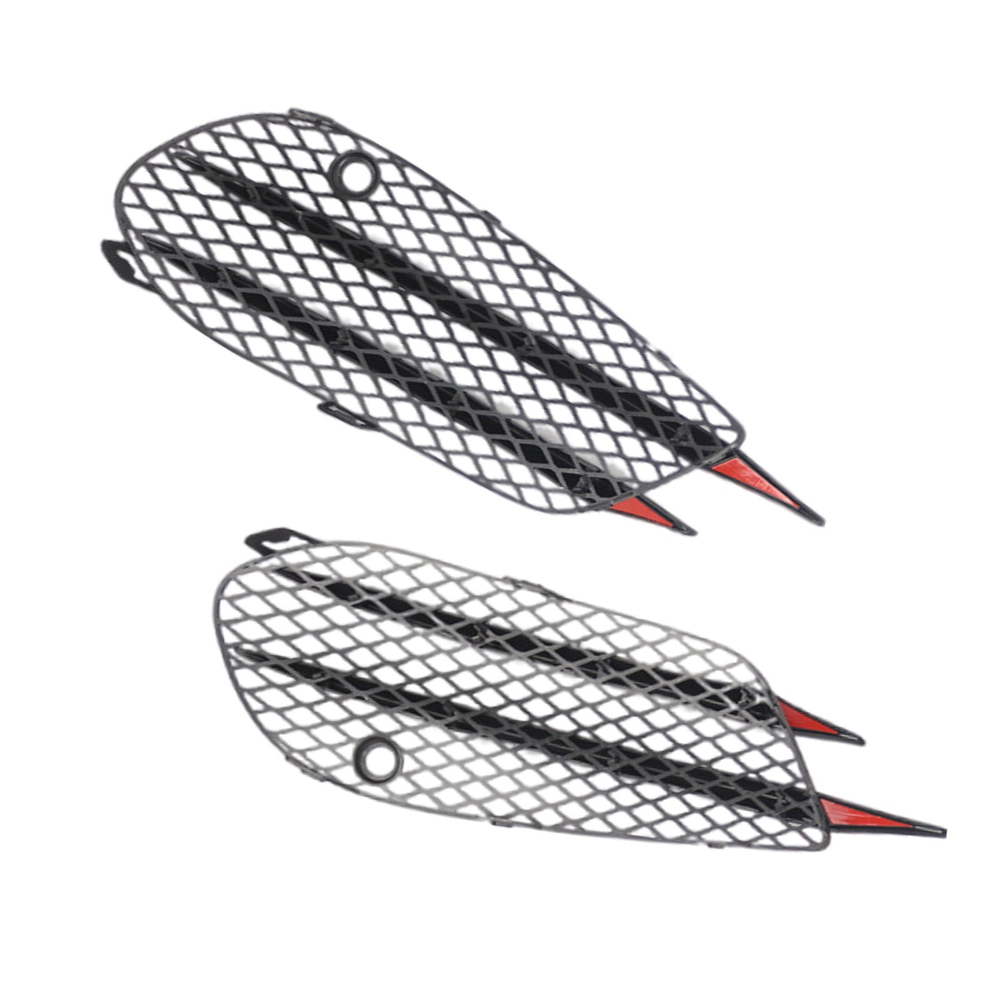 {{ Pair Front Bumper Fog Lamp Grille Suitable for Mercedes-Benz C-Class W205 15-18 }} - Buy Car Parts Online at {{ Kaka Auto Parts }}.