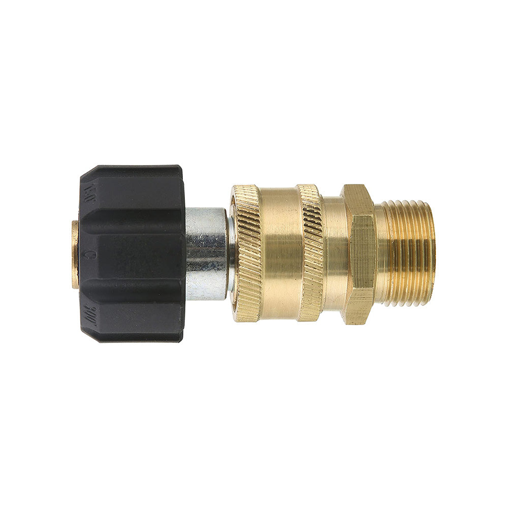 1 Pair Pressure Washer Quick Connect Couplers Suitable For 1?? or ??? ¡§C M22-14 Adapter Kit