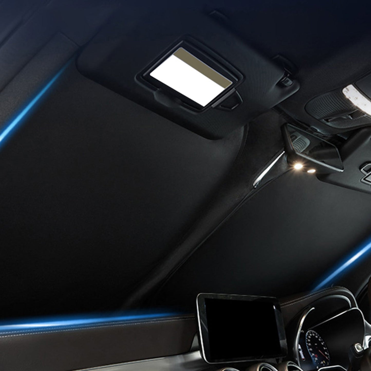 6 Layer Thick WindScreen SunShade Suitable For BMW 1-Series 20-25 UV Protection
