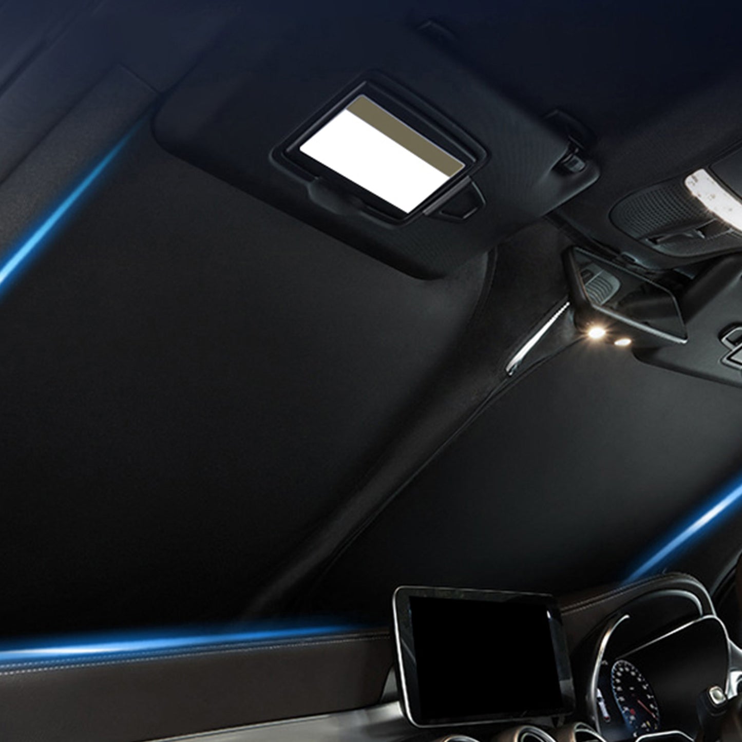 {{ 6 Layer Thick WindScreen SunShade Suitable For BMW X2 2023-2025 UV Protection }} - Buy Car Parts Online at {{ Kaka Auto Parts }}.