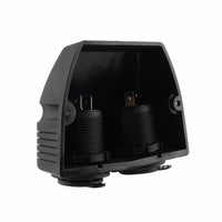 12V-24V Dual Port Surface Mount Cigarette Lighter Suitable for Car Boat Caravan RV