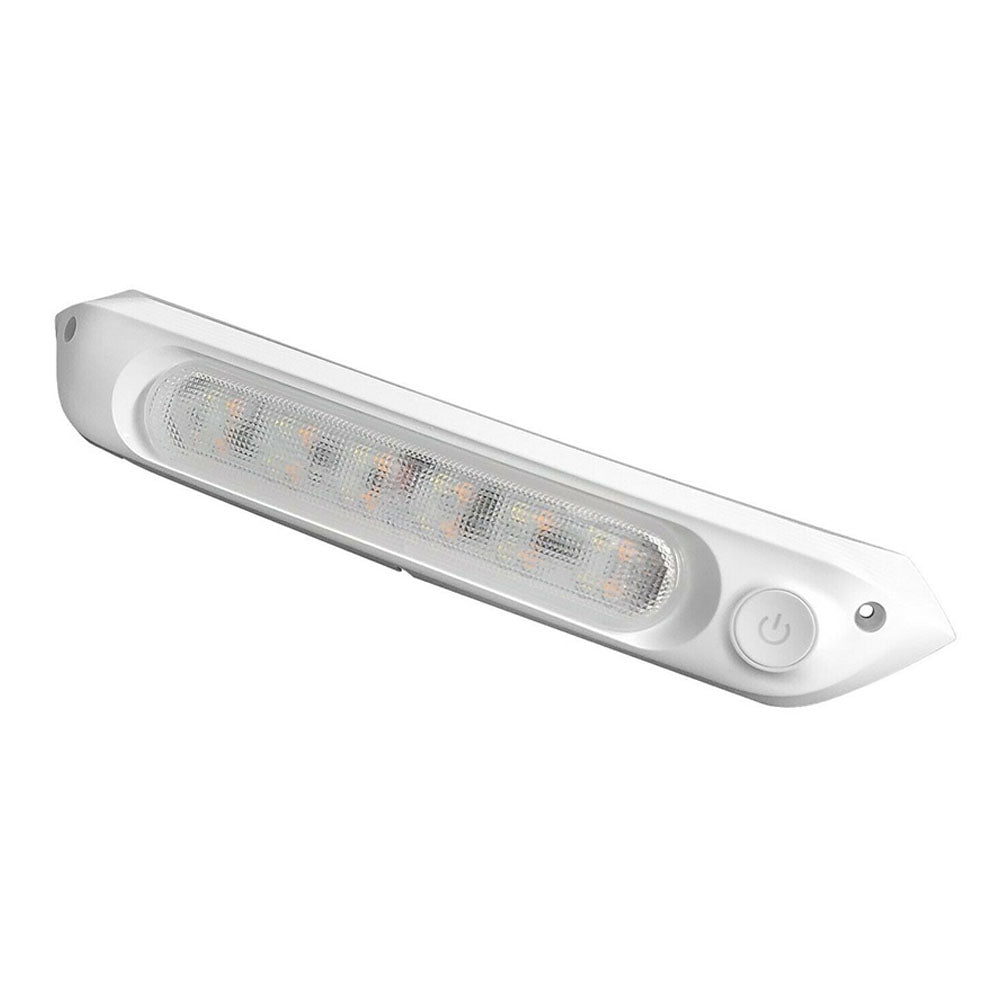 {{ 287MM DUAL LED BUG LIGHT 12/24V AWNING LIGHT AMBER/WHITE LIGHTS W/ SWITCH }} - Buy Car Parts Online at {{ Kaka Auto Parts }}.