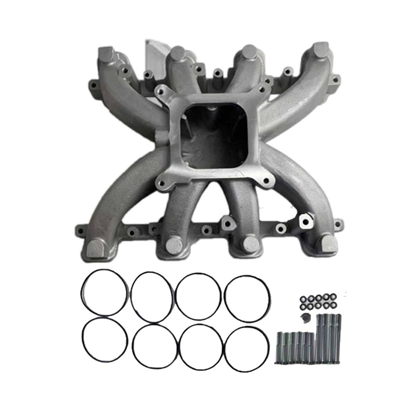 {{ Intake Manifold w/ Fuel Rails Suitable for Gen IV LS Super Victor LS3 EFI Engine }} - Buy Car Parts Online at {{ Kaka Auto Parts }}.