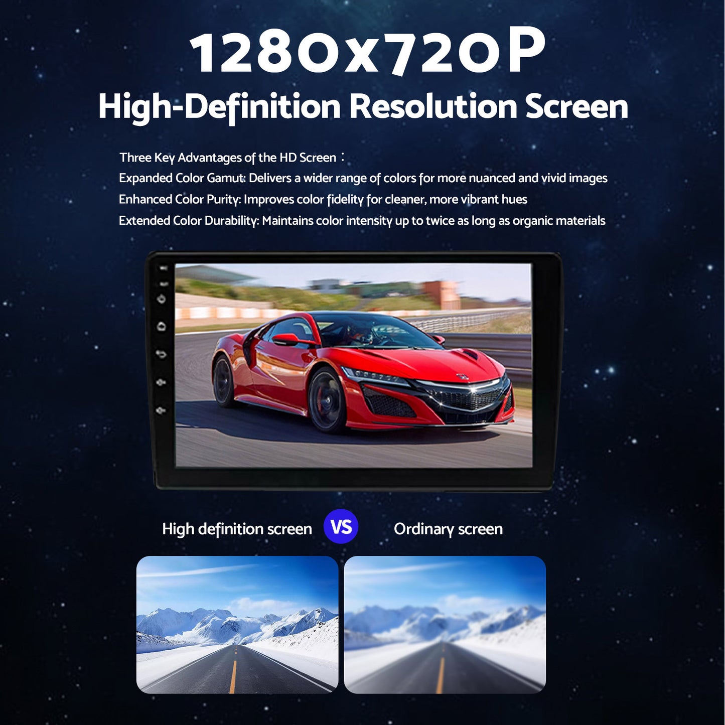 9'' Android 13 Head Unit Touchscreen GPS Bluetooth Suitable For Mazda BT50 12-19