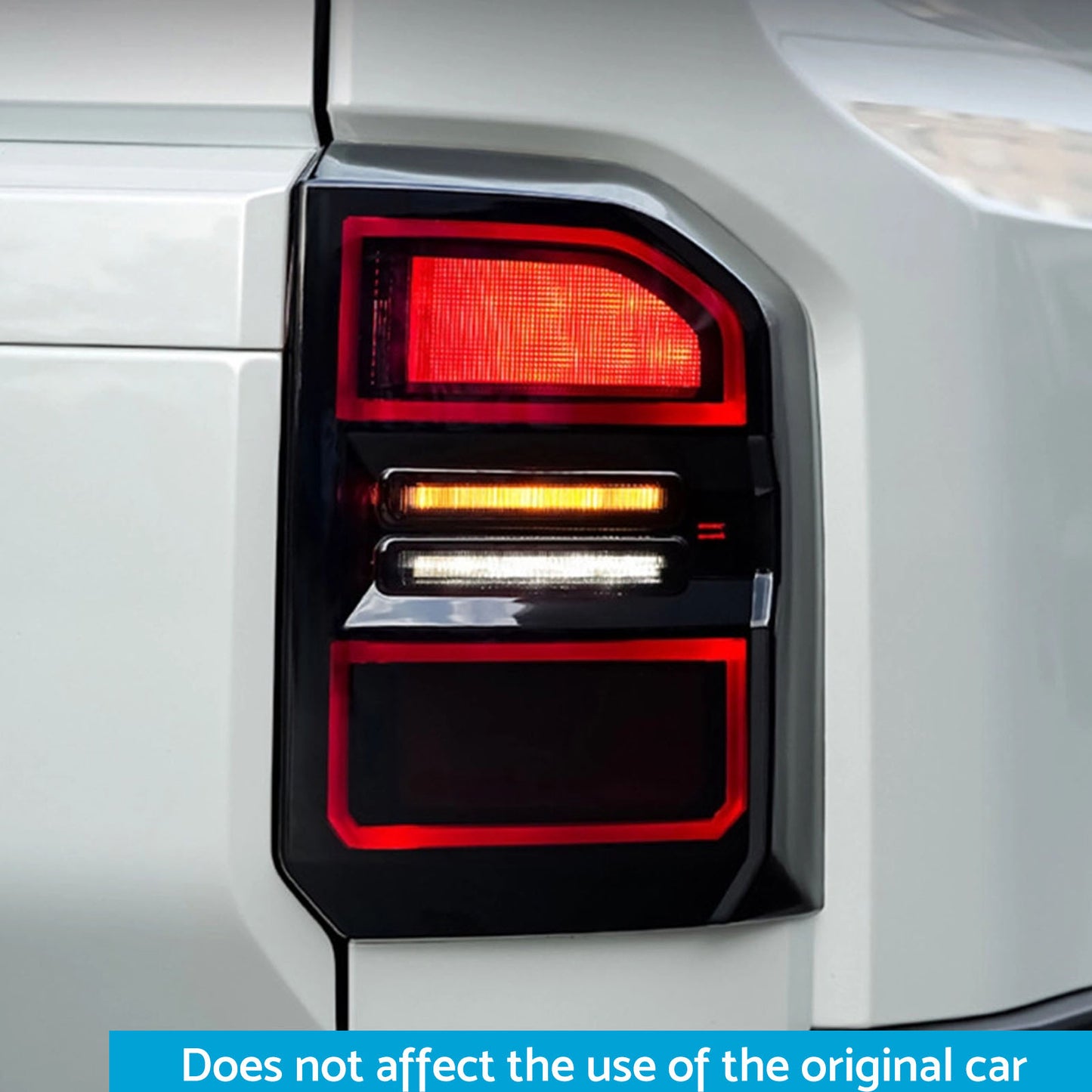 {{ 2X Tail Light Lamp Cover Trim Suitable For Toyota Land Cruiser Prado LC250 2024 }} - Buy Car Parts Online at {{ Kaka Auto Parts }}.
