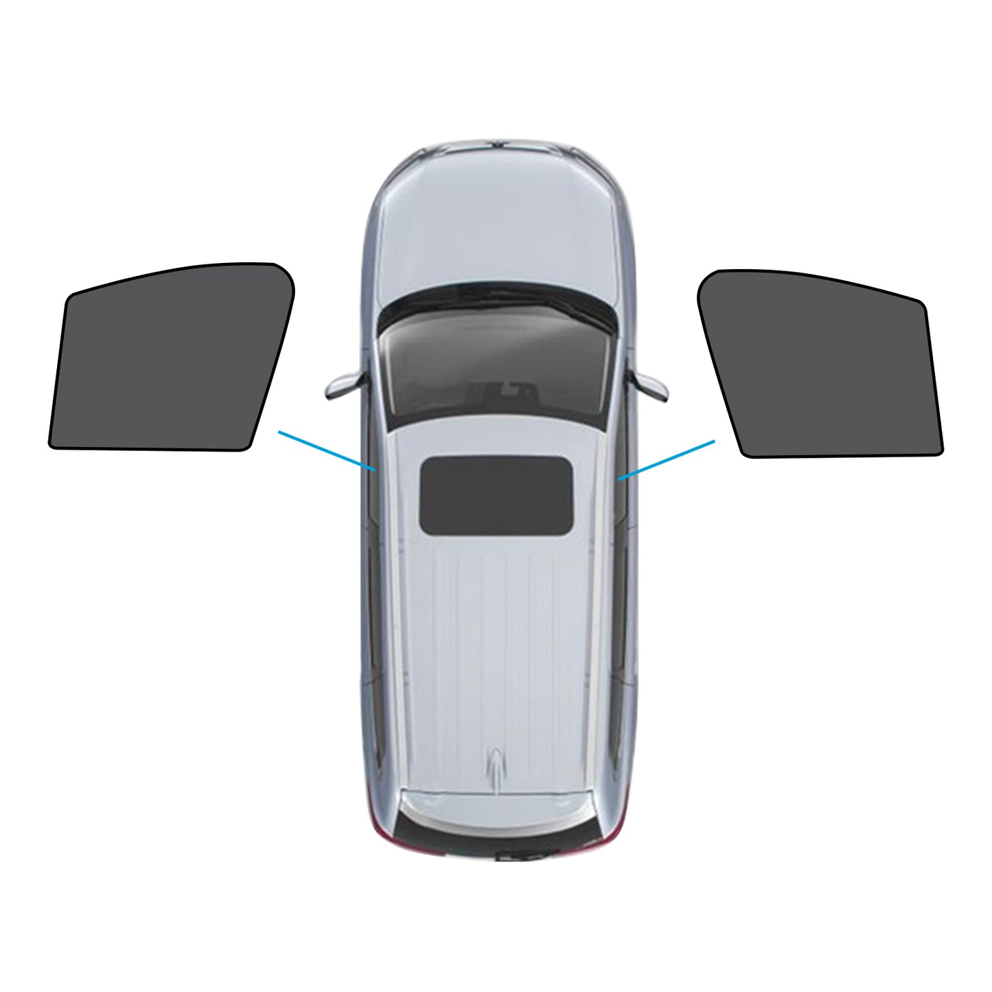 {{ 2x Car Window Shades Suitable for Mazda CX5 1st Gen KE 12-17 UVA Protection }} - Buy Car Parts Online at {{ Kaka Auto Parts }}.