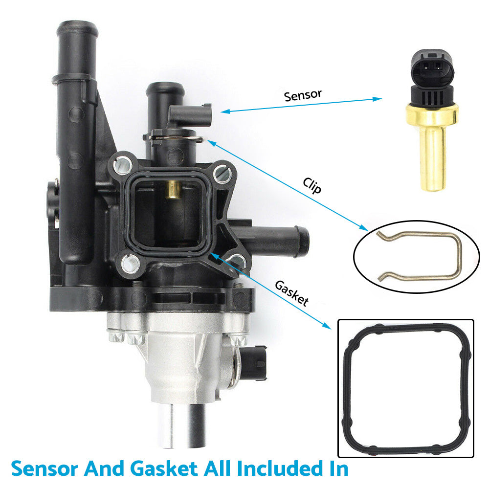 Thermostat and Housing with Hose Pipe Suitable For Holden JG JH Cruze 1.8L Trax TM