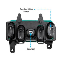Front Power Window Master Switch Suitable For Ford Falcon Fairmont Fairlane EF EL NF NL