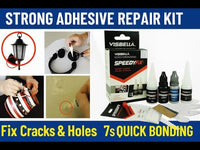 Strong Powder Adhesive Repair Kit ¡§C 7s Quick Bonding Glue for Multi-Surface Fixing